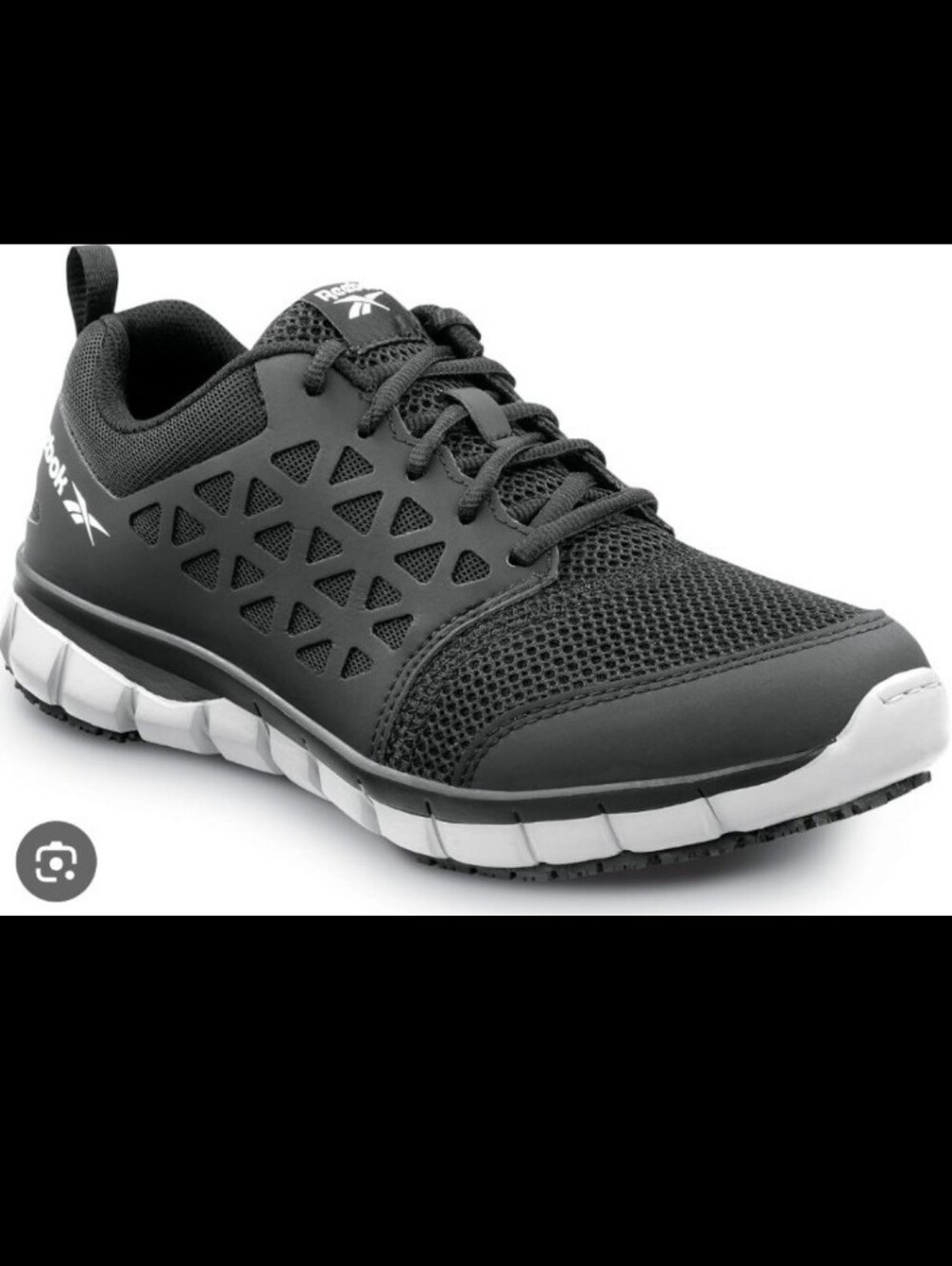 Reebok Sublite Cushion Alloy Steel Toe Safety Sneakers Work Shoes